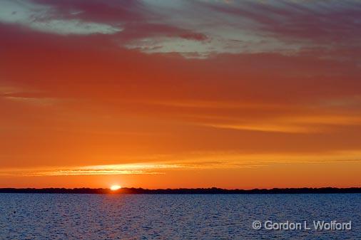 Powderhorn Lake Sunrise_28427.jpg - Photographed near Port Lavaca, Texas, USA.